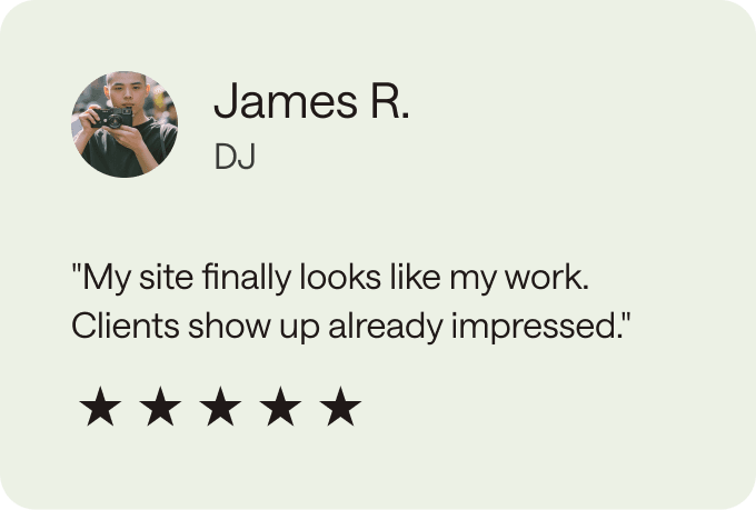 James R. testimonial